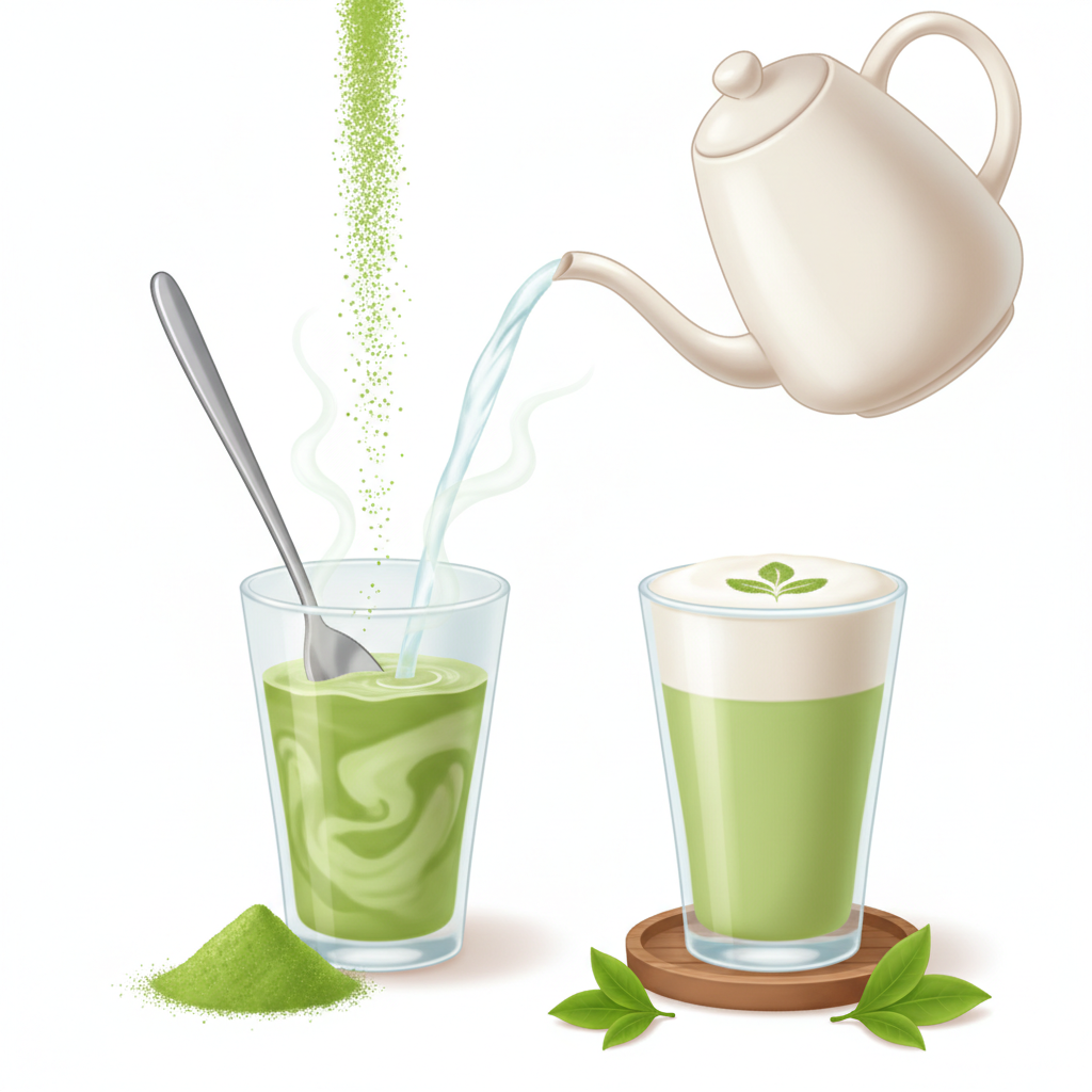 Nayora Matcha Latte – Krémes Vanília (70g)